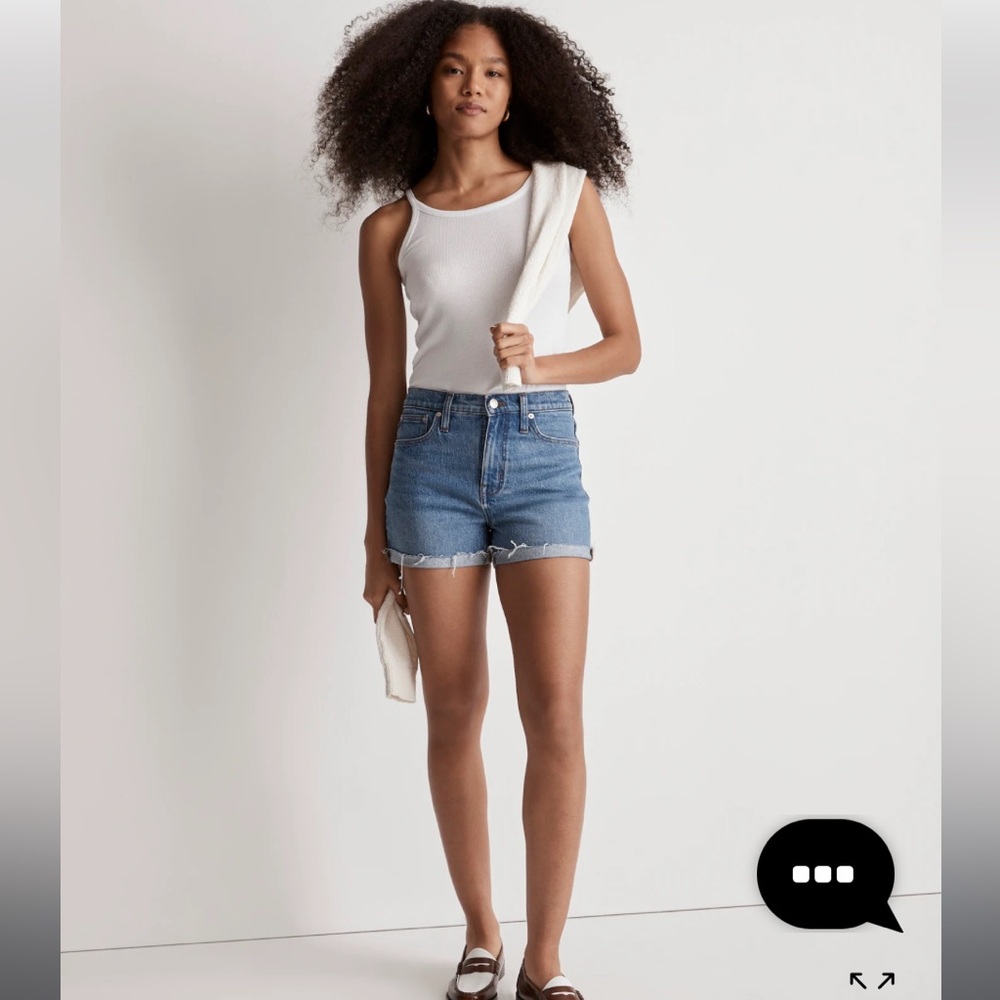 Madewell High Rise Denim Short size 24